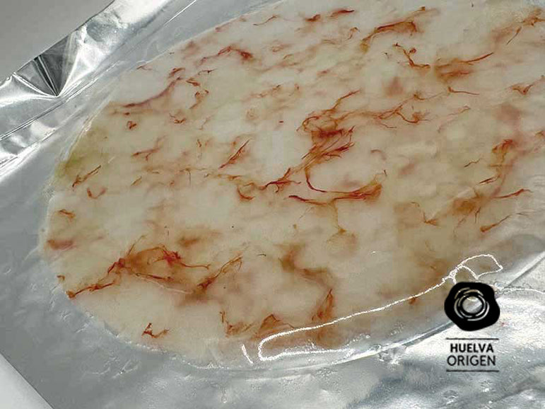 Carpaccio Gamba Roja /Alistado 70grs HuelvaOrigen