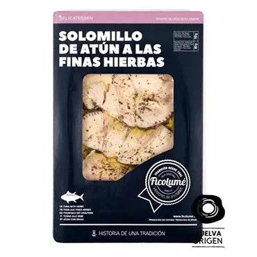 Solomillo de Atun a las Finas Hierbas HuelvaOrigen